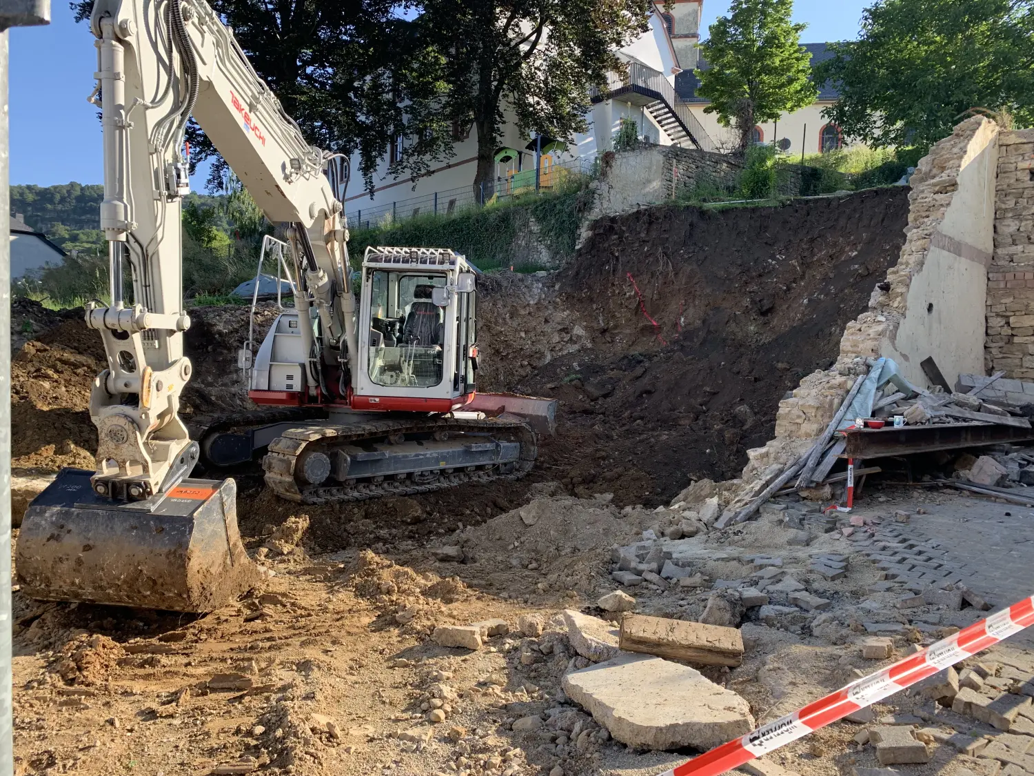 BRB Baggerarbeiten Rückbau, Kirf