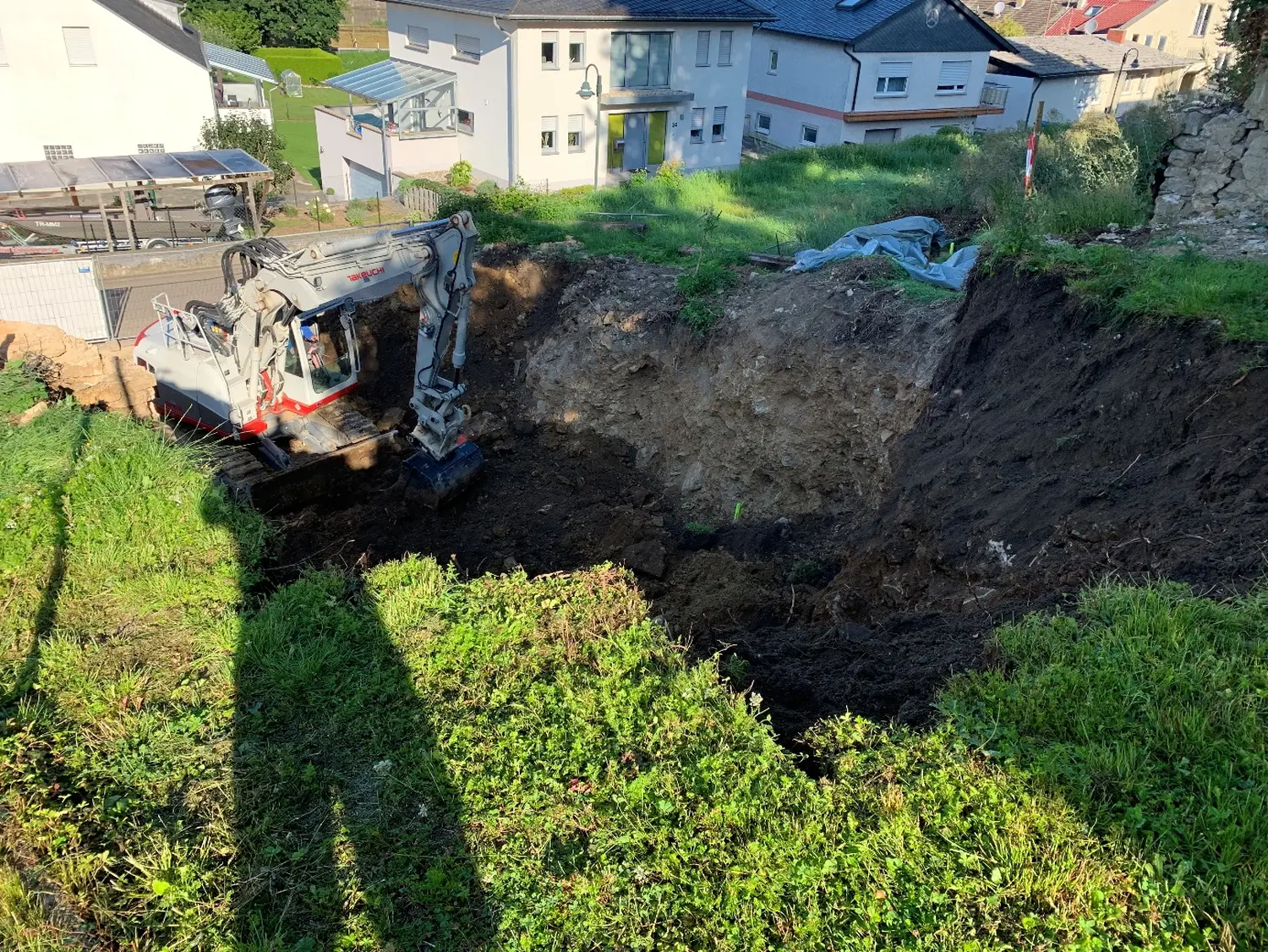 BRB Baggerarbeiten Rückbau 