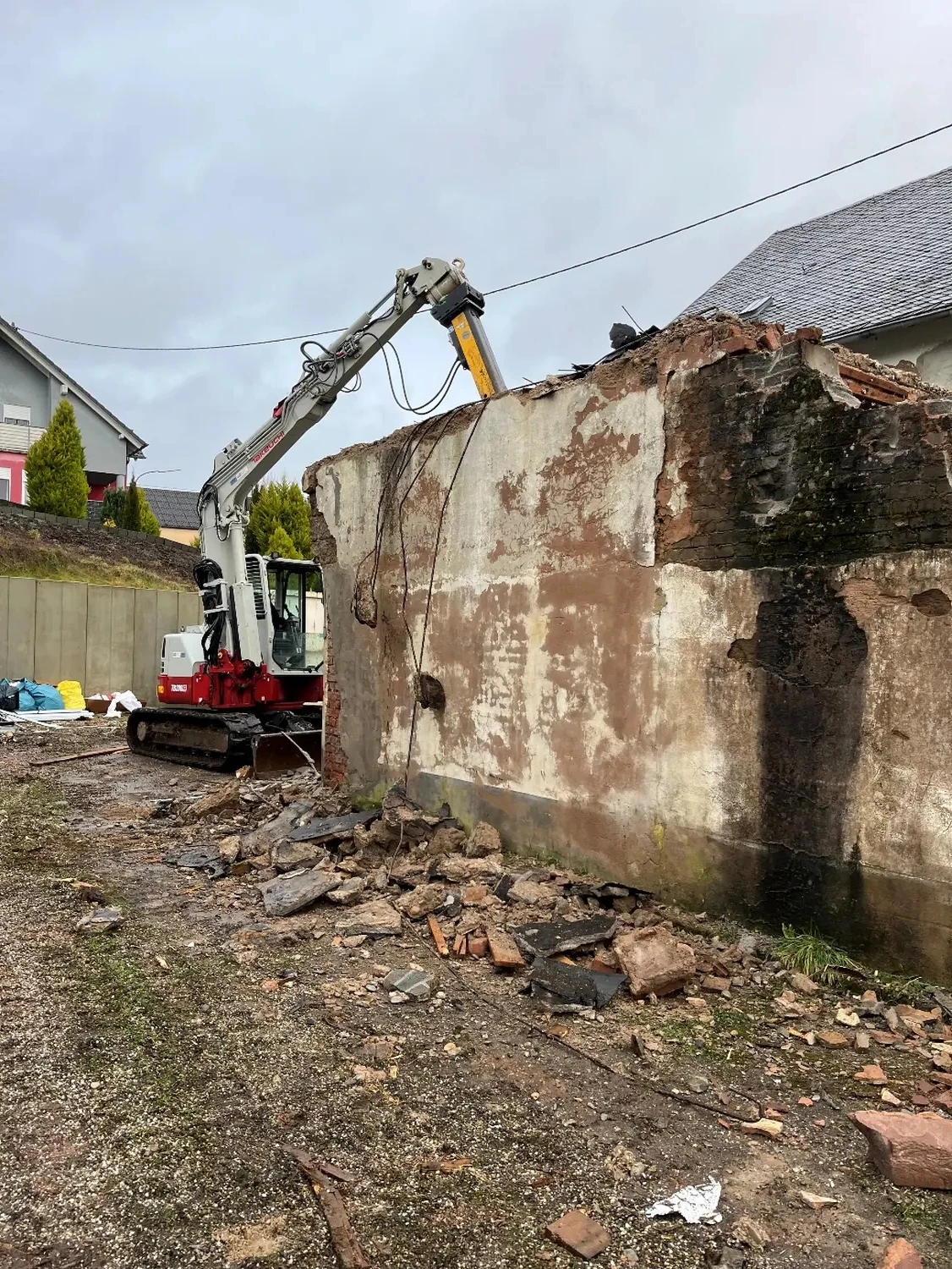 BRB Baggerarbeiten Rückbau 